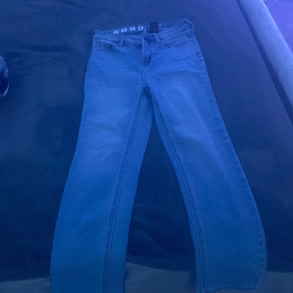 Super high rise jeans